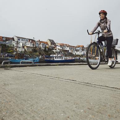 Cykeltur på Gl. havn i Middelfart